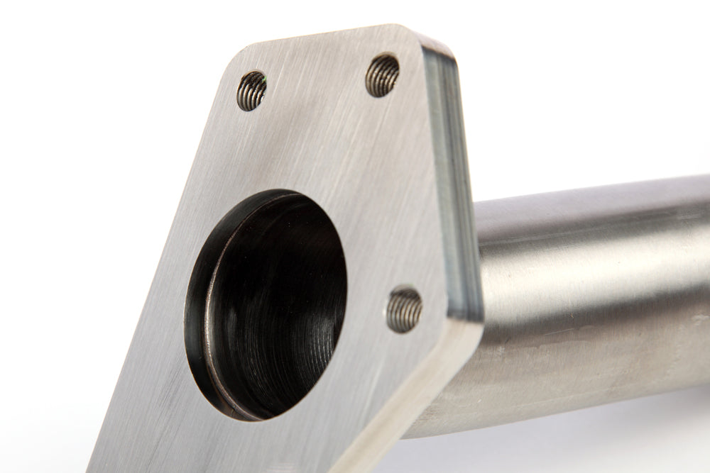 GrimmSpeed Up Pipe 3-Bolt Inlet Subaru 02-21 Turbo EJ Engines Equipped w/3-Bolt Header