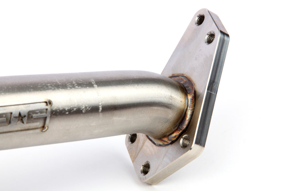 GrimmSpeed Up Pipe 3-Bolt Inlet Subaru 02-21 Turbo EJ Engines Equipped w/3-Bolt Header