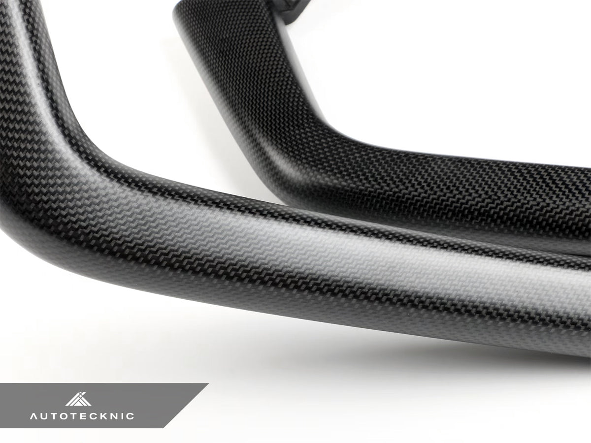 AutoTecknic Carbon Fiber Interior Handle Set - Porsche 9Y0 Cayenne 2019-2025 - Graveyard Performance