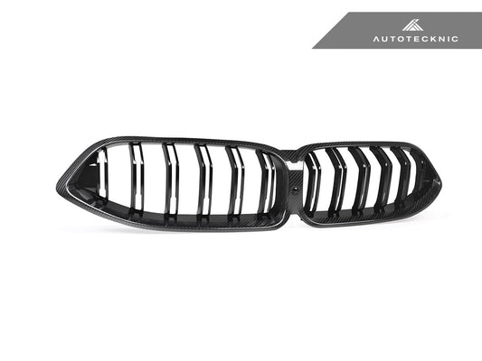 AutoTecknic Dry Carbon Dual-Slats Front Grille - F91/ F92/ F93 M8 - Graveyard Performance