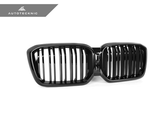 AutoTecknic Dual-Slats Gloss Black Front Grille - G01 X3 | G02 X4 LCI - Graveyard Performance