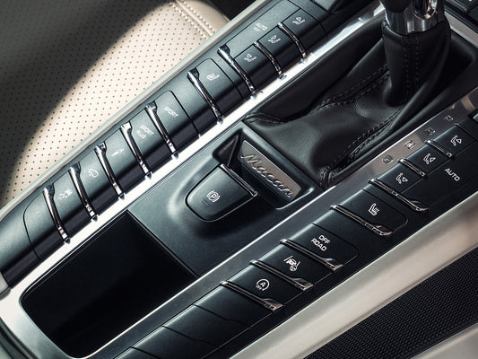 AutoTecknic Replacement Parking Brake Button - Porsche Macan 2014-2022 - Graveyard Performance