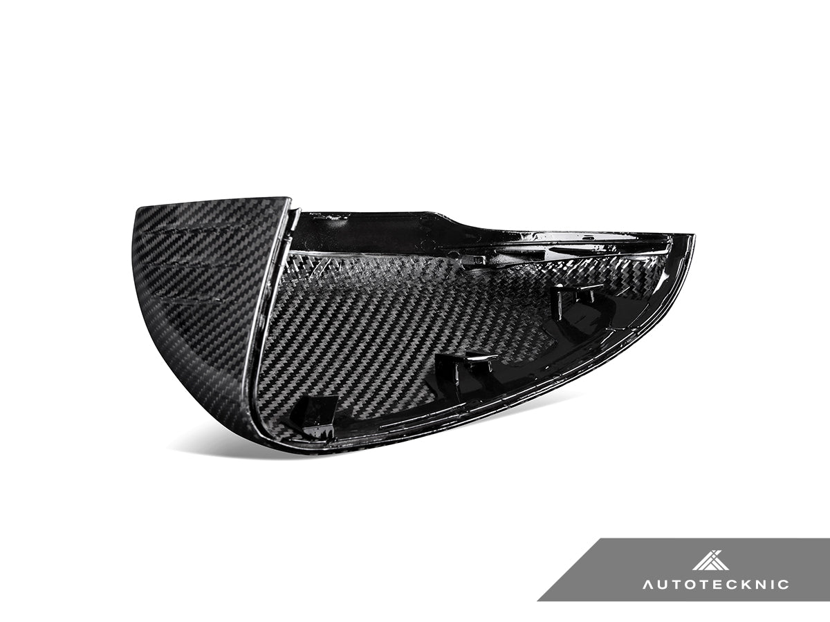 AutoTecknic Replacement Dry Carbon Mirror Covers - Mercedes-Benz V177 | W177 A-Class | W118 CLA-Class - Graveyard Performance