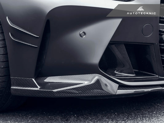 AutoTecknic Dry Carbon Front Bumper Lower Vent Set - G80 M3 | G82/ G83 M4 - Graveyard Performance