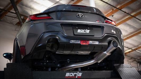 Borla 2022+ Subaru BRZ / 2022+ Toyota GR86 ATAK Cat Back Exhaust - 4.5in Stainless Tips