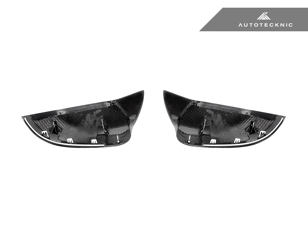 AutoTecknic M-Inspired Dry Carbon Mirror Covers - F25 X3 | F26 X4 | F15 X5 | F16 X6 - Graveyard Performance