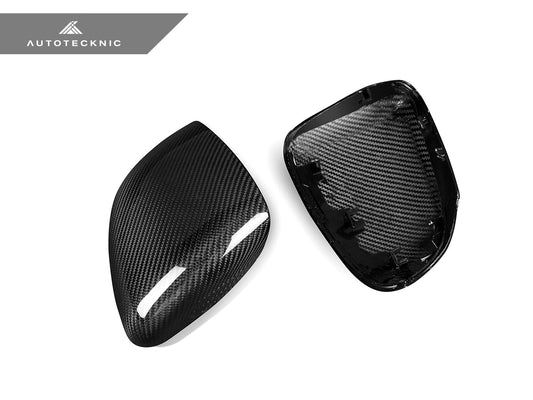 AutoTecknic Replacement Dry Carbon Mirror Covers - Mercedes-Benz V177 | W177 A-Class | W118 CLA-Class - Graveyard Performance