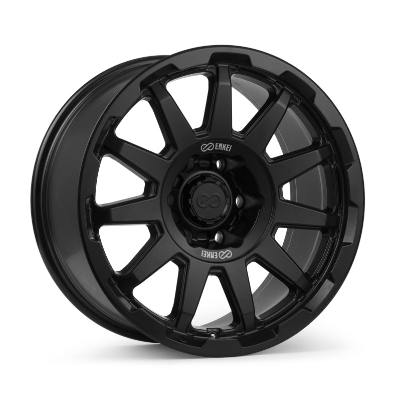 Enkei Trail-Cross 17x9in / 6x139.7 BP / 20mm Offset / 106.1mm Bore - Matte Black Wheel
