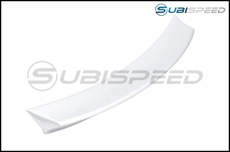 OLM Two Point Zero Duckbill Trunk Spoiler - Ice Silver Metallic / Steel - 2015-2021 Subaru WRX / STI