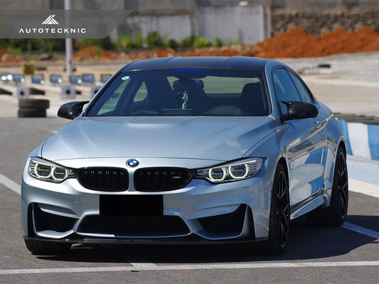 AutoTecknic Dry Carbon Corsa Front Aero Lip - F80 M3 | F82/ F83 M4 - Graveyard Performance