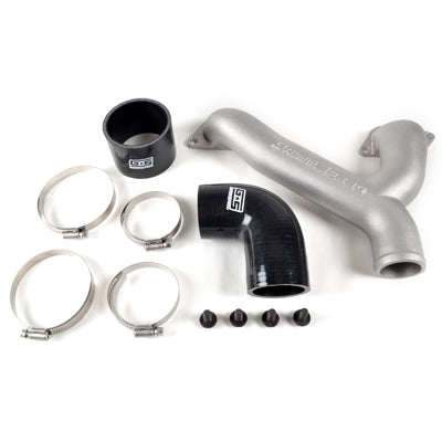GrimmSpeed Top Mount Intercooler Y-Pipe Kit Red For Subaru 04-21 STI 02-07 WRX 04-08 FXT w/STI Style TMIC - Graveyard Performance
