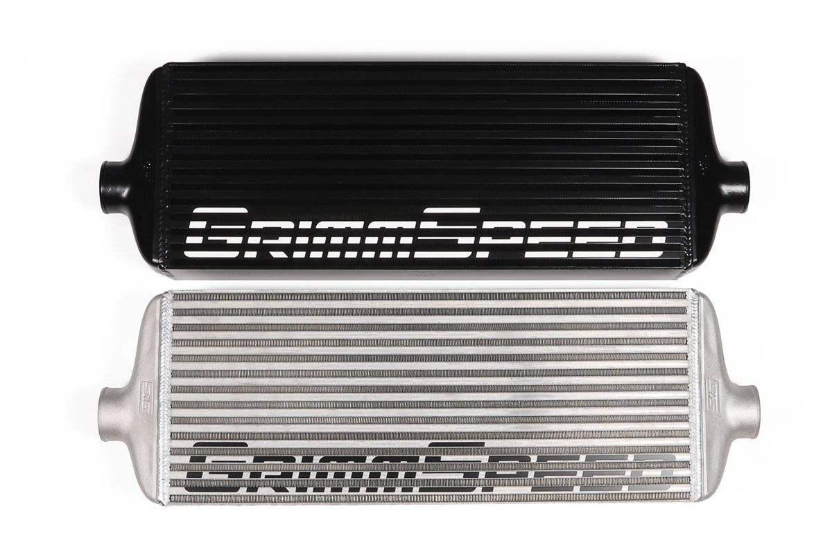 GrimmSpeed Front Mount Intercooler Kit Inc. Red Piping For Subaru 15-21 WRX