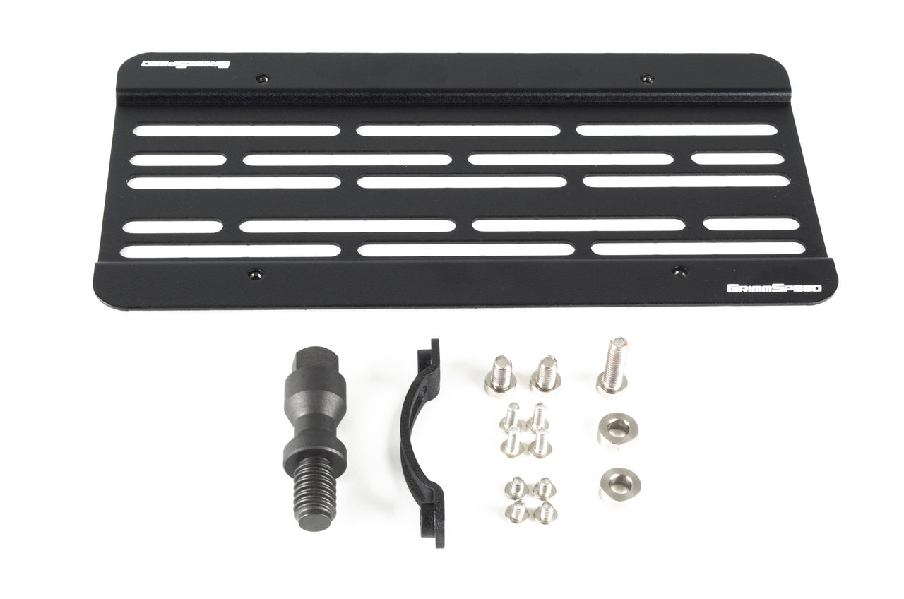 GrimmSpeed License Plate Relocation Kit -Ford Focus RS 2016+