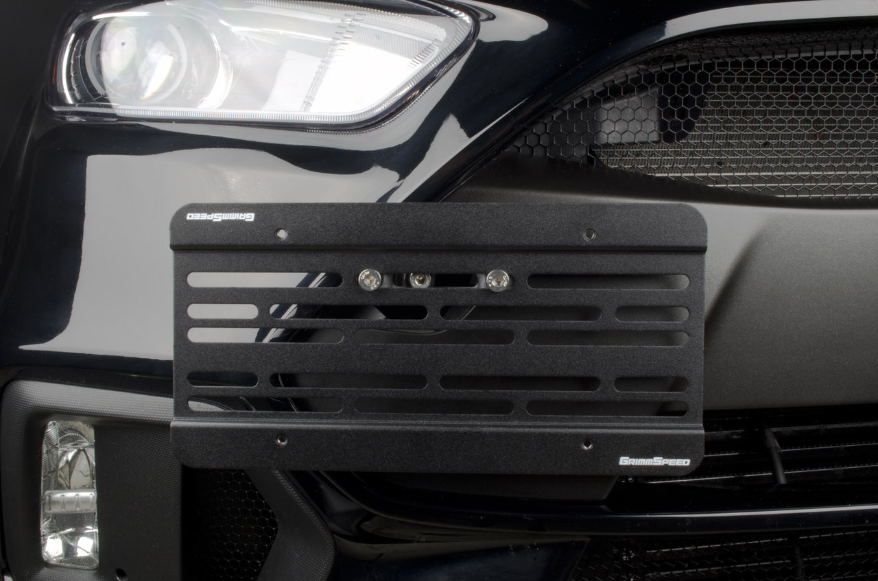 GrimmSpeed License Plate Relocation Kit -Ford Focus RS 2016+