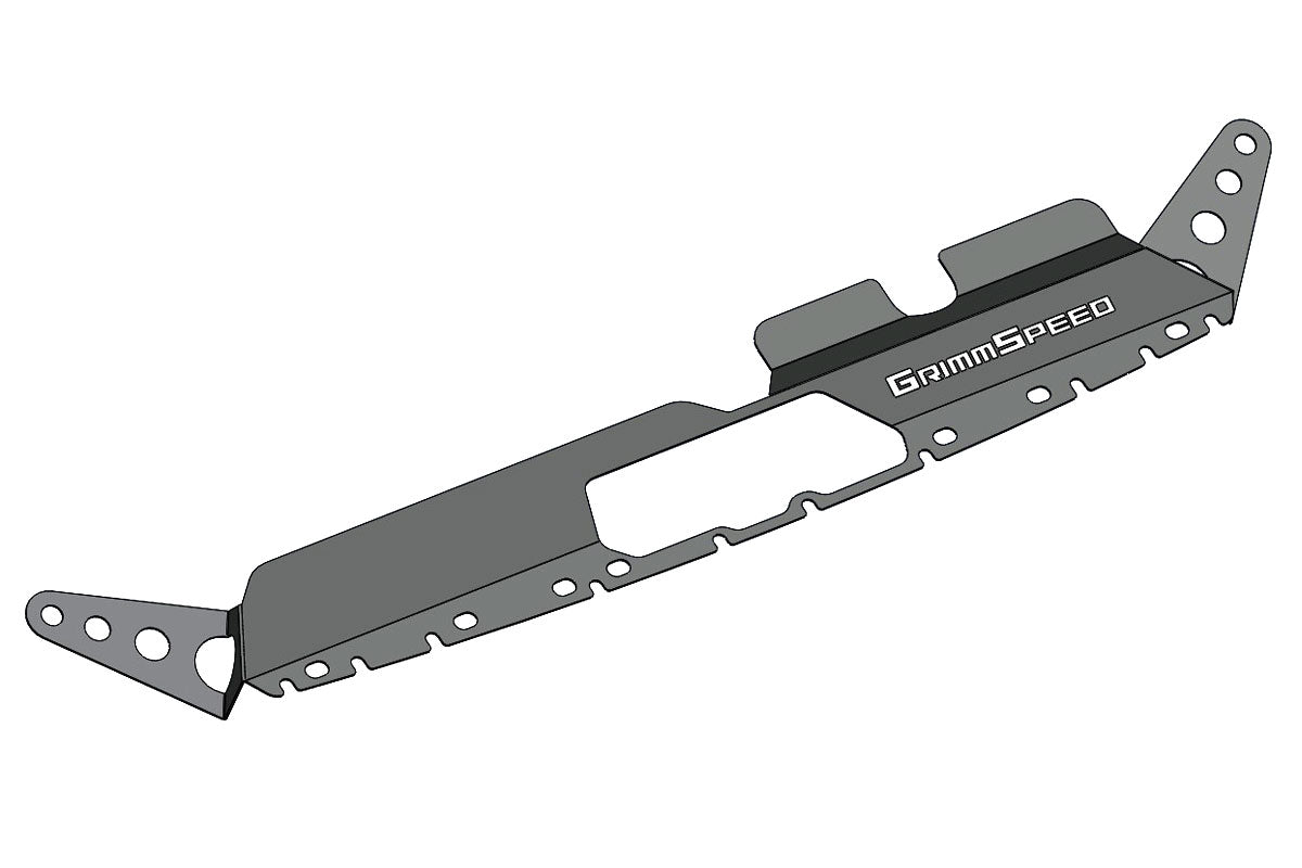 GrimmSpeed Radiator Shroud Black For Subaru 15-21 WRX/STI