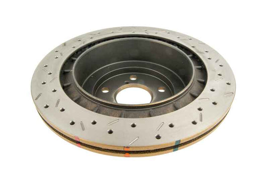 DBA 06-07 WRX / 05-08 LGT Rear Drilled & Slotted 4000 Series Rotor - Graveyard Performance