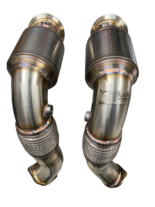 F10/F12/F13 M5/M6 Active A-Flow Catted Downpipes