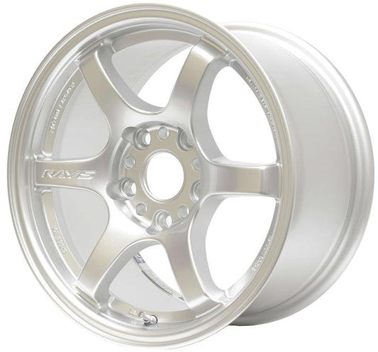 Gram Lights 57DR 15x8.0 +35 5x114.3 Sunlight Silver Wheel