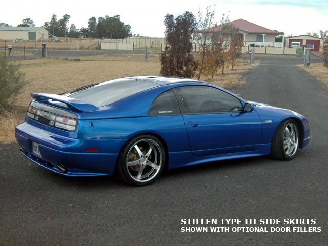 Stillen 300ZX Z32 2+2 Type III Side Skirt Passenger Side For 90-96 Nissan 300ZX Z32