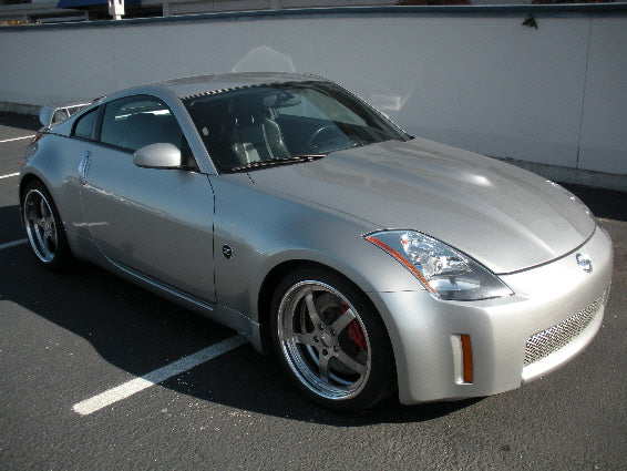 Stillen 350Z Z33 Power Hood Fiberglass Series 1 Unpainted For 03-06 Nissan 350Z