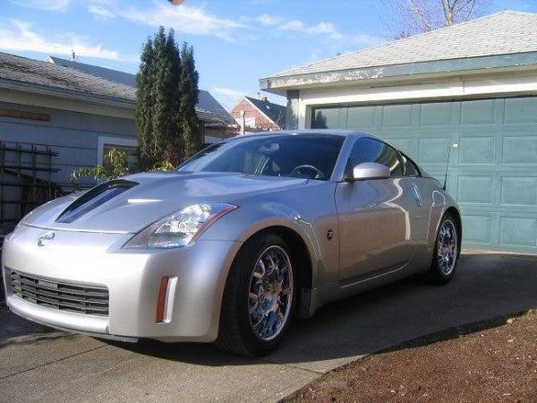 Stillen 350Z Z33 Power Hood Fiberglass Series 2 Unpainted For 03-06 Nissan 350Z