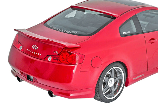 Stillen Infiniti G35 Roof Spoiler Matte Black For 03-07 Infiniti G35 Coupe