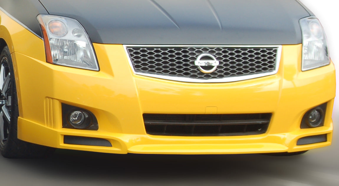 Stillen Sentra SE-R Spec V Front Lip Spoiler Unpainted For 07-11 Nissan Sentra SE-R