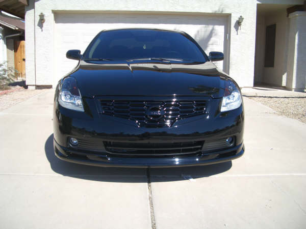 Stillen Nissan Altima Coupe Front Lip Spoiler Unpainted For 08-09 Nissan Altima Coupe