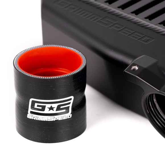 GrimmSpeed Billet Top Mount Intercooler Subaru 22-24 WRX Black - Graveyard Performance