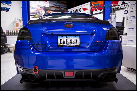 OLM Carbon Fiber OEM Style Low Profile Spoiler - 2015-2021 Subaru WRX / STI - Graveyard Performance