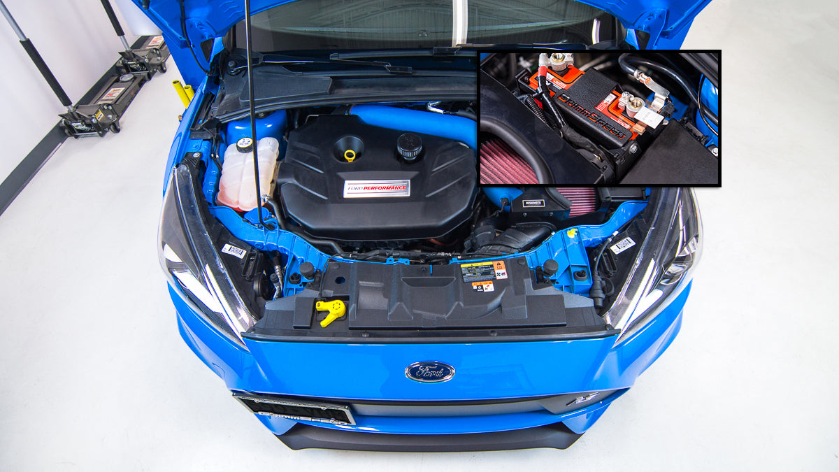 GrimmSpeed Lightweight Battery Mount Ford Focus RS