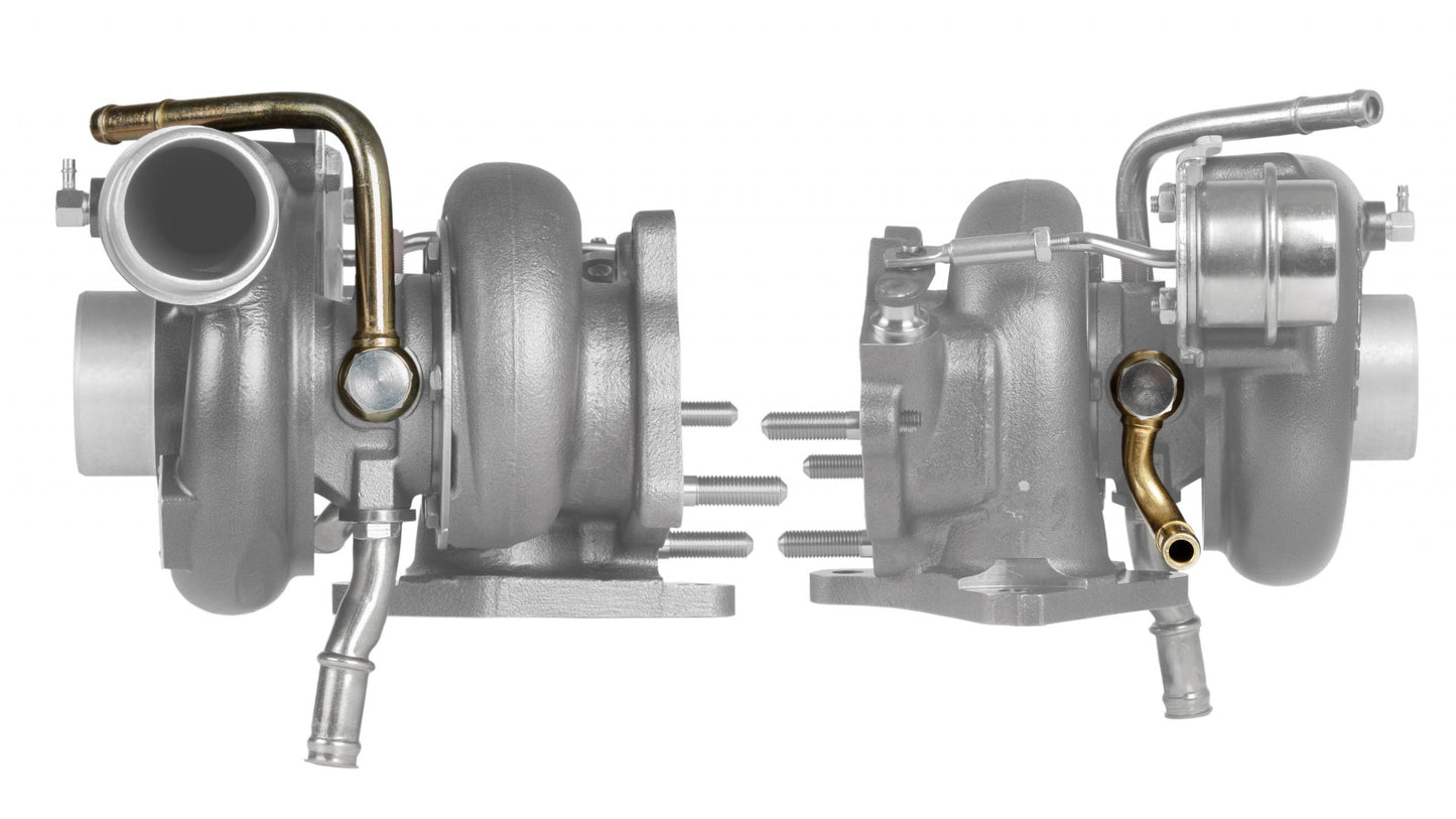 GrimmSpeed Turbocharger Coolant Line Kit Replacement for EJ Turbos - Graveyard Performance
