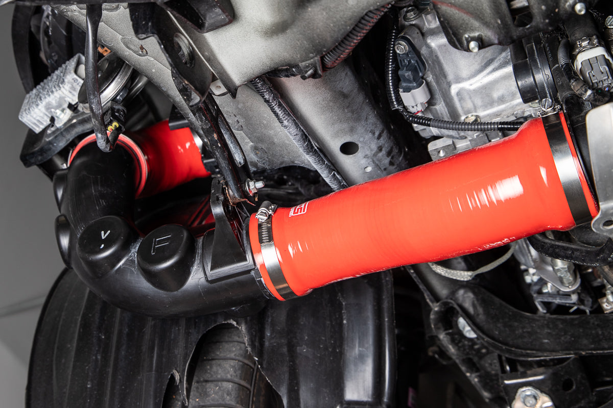 GrimmSpeed Post MAF Hose Kit Red For Subaru/Toyota 22 BRZ/86