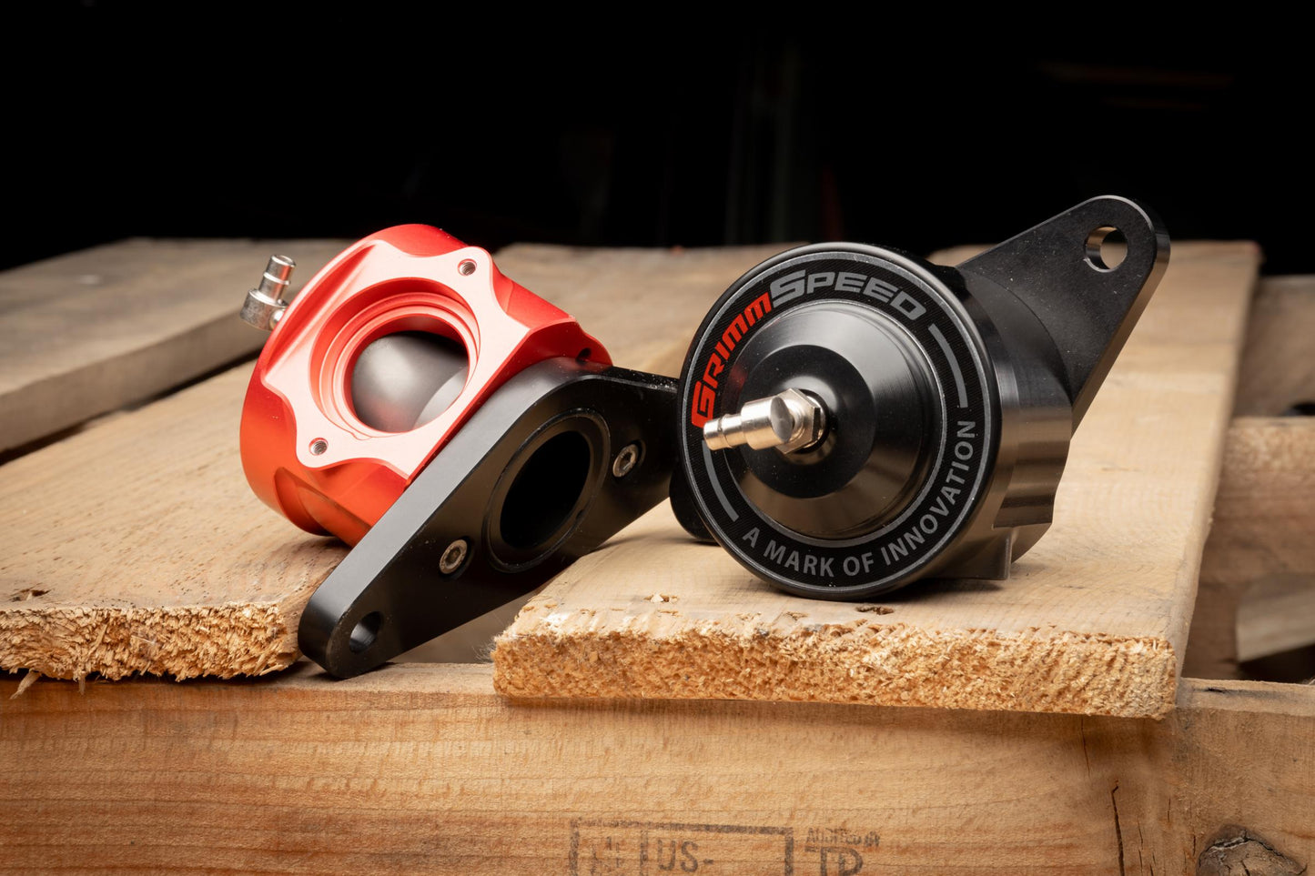 GrimmSpeed V2 Bypass Valve Red For Subaru 04-21 STI
