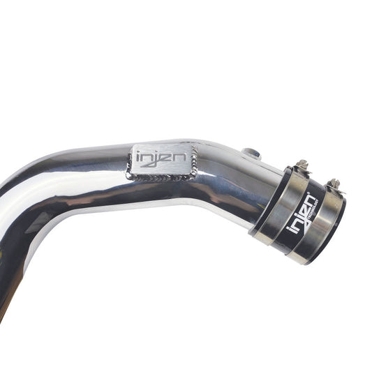 Injen 15-16 BMW M3 (F80) L6 Twin Turbo Polished Intercooler Charge Pipe w/ 1/8in Female NPT Bungs - Graveyard Performance