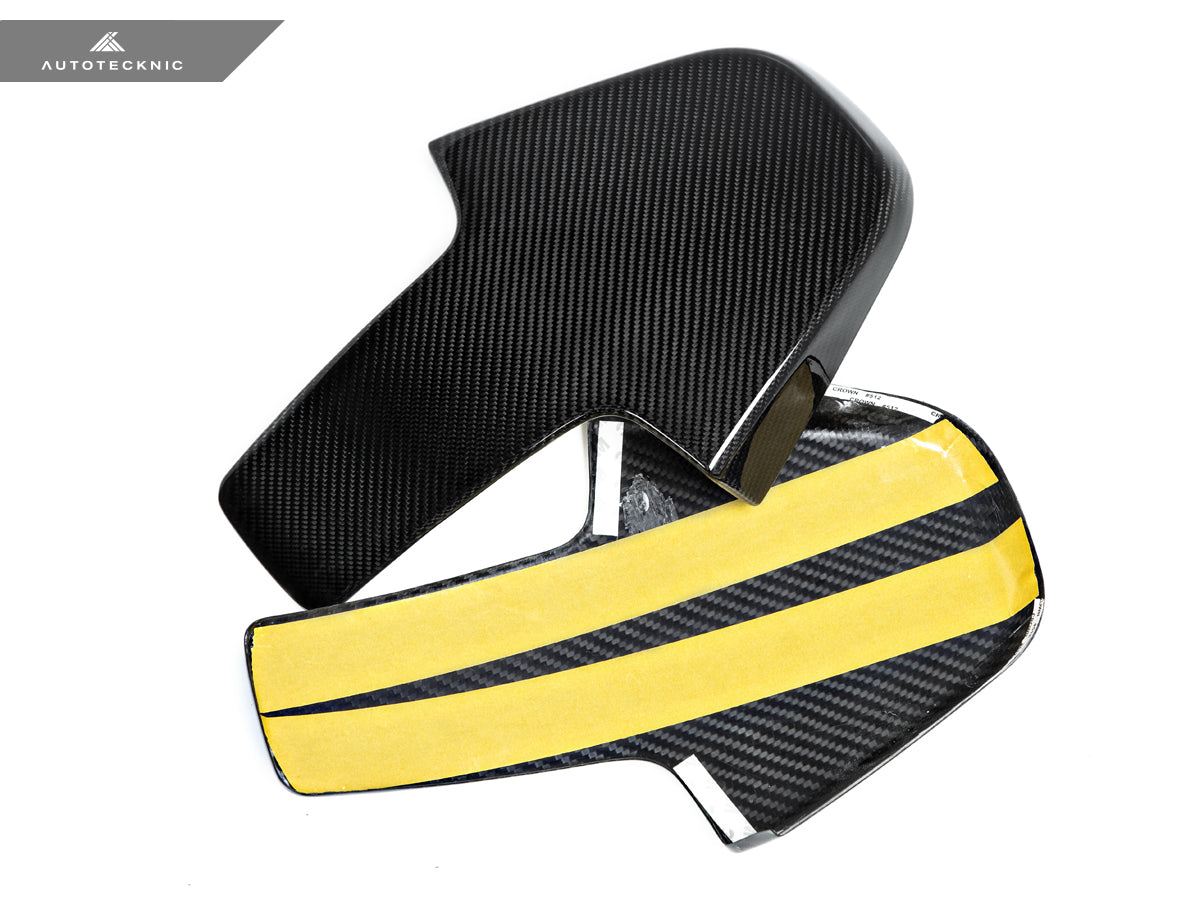 AutoTecknic Dry Carbon Seat Back Cover Set - F97 X3M | F98 X4M