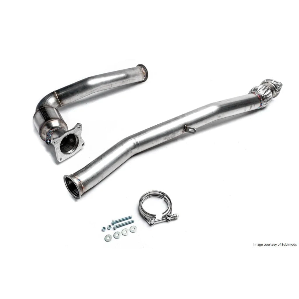 ETS 15-21 WRX GESI Catted J-Pipe (Downpipe) - Graveyard Performance