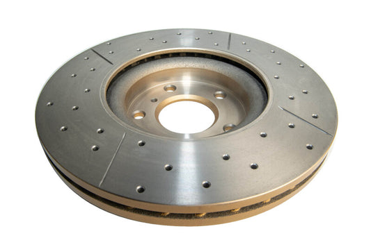 DBA 06-08 350Z / 05-08 G35 / 06-07 G35X Front Drilled & Slotted Street - Graveyard Performance