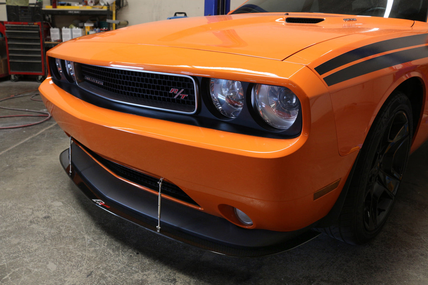 APR Performance Dodge Challenger RT/ SXT Carbon Fiber Front Wind Splitter 2011 - 2014