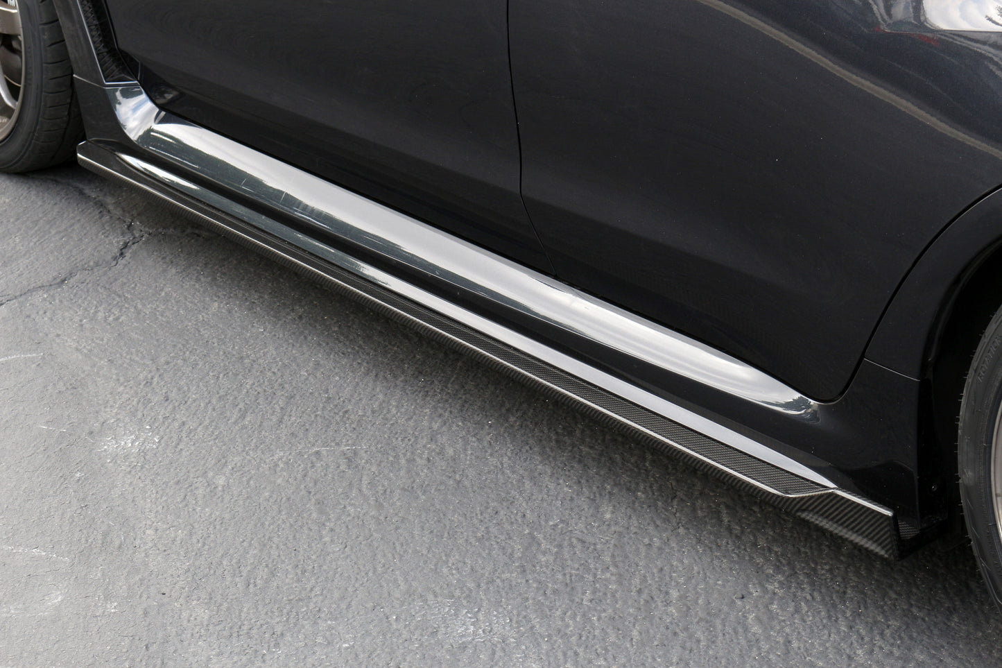 APR Performance Carbon Fiber Subaru WRX/ STI Side Rocker Extensions 2015-2021