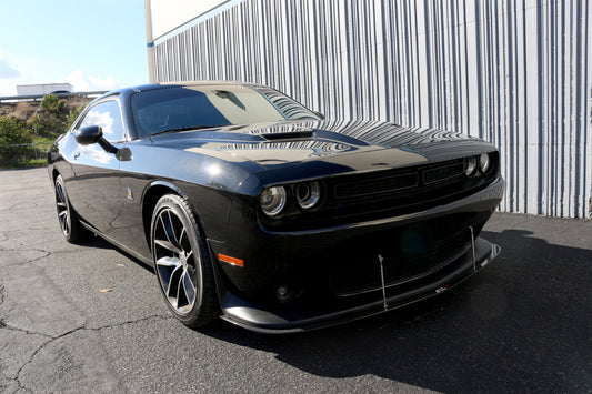 APR Performance Dodge Challenger Scat Pack/ SRT Carbon Fiber Front Wind Splitter 2015 - 2023