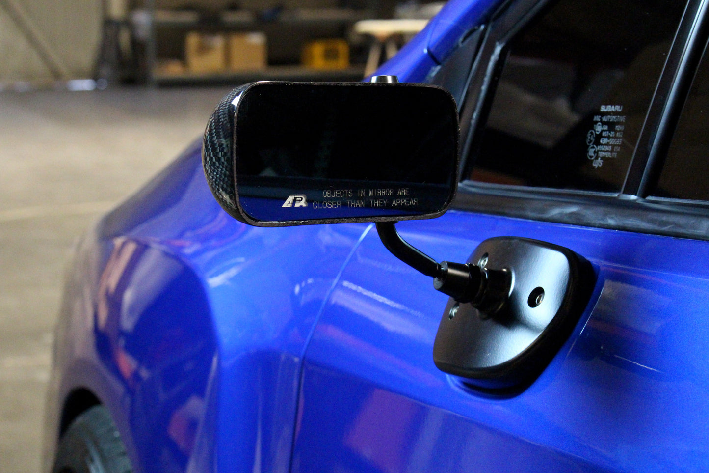 APR Performance Carbon Fiber Subaru WRX Formula GT3 Carbon Fiber Mirror/Black 2015-2021