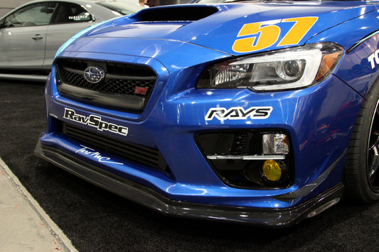 APR Performance Subaru WRX STI Carbon Fiber Front Bumper Bottom Canards 2015-2017