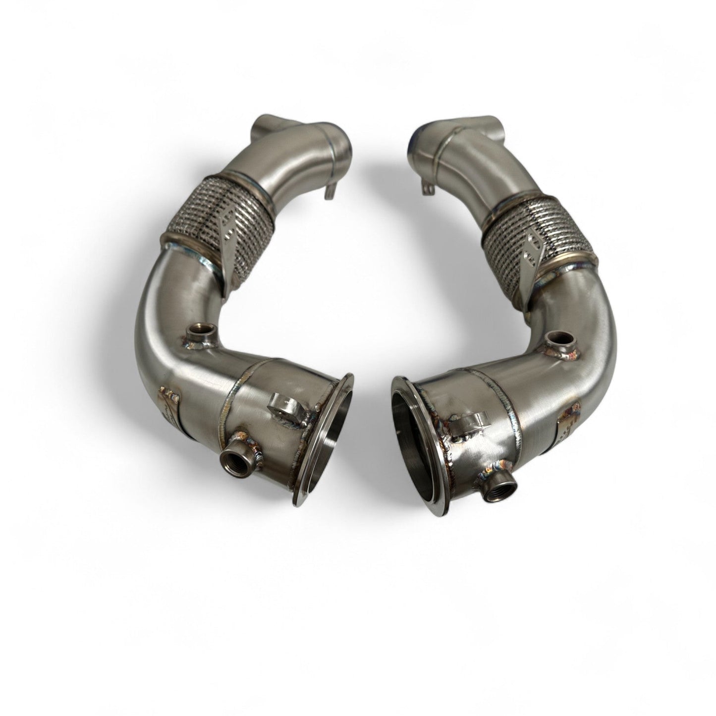 Palenon Performance BMW N63R & N63B Catless Race Downpipes - M550i, 750i, M850i, X5, X6, X7