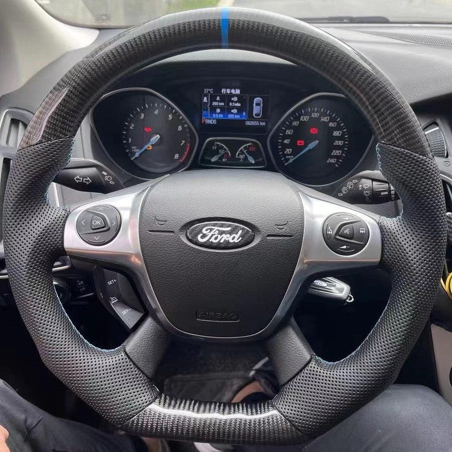 Ford Focus ST 2013 - 2014 Carbon Fiber Steering Wheel - Graveyard Performance