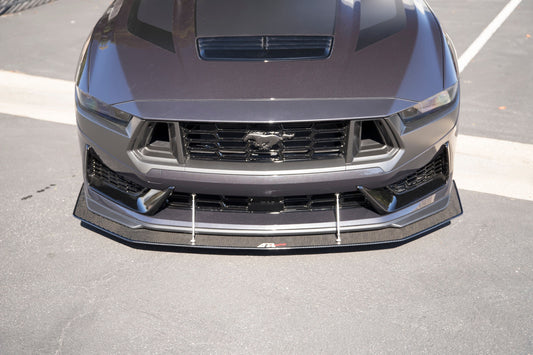 APR Performance Ford Mustang Carbon Fiber Dark Horse Base Front Wind Splitter 2024 - 2024