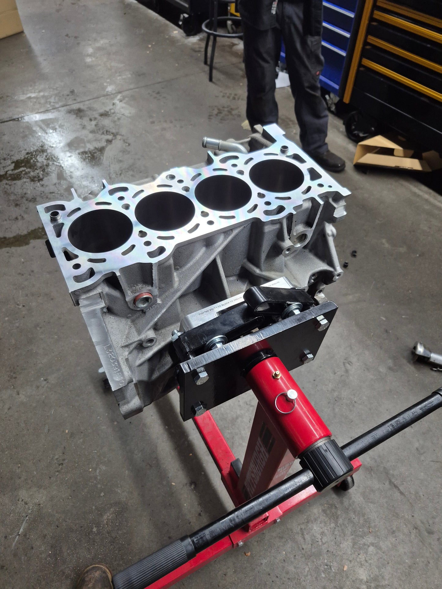 Damond Motorsports Mazdaspeed MZR DISI Engine Stand Plate