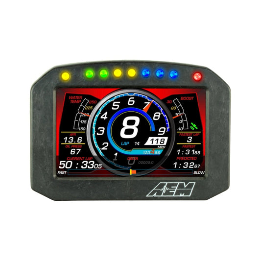 AEM CD-5 Carbon Flush Digital Dash Display - Graveyard Performance