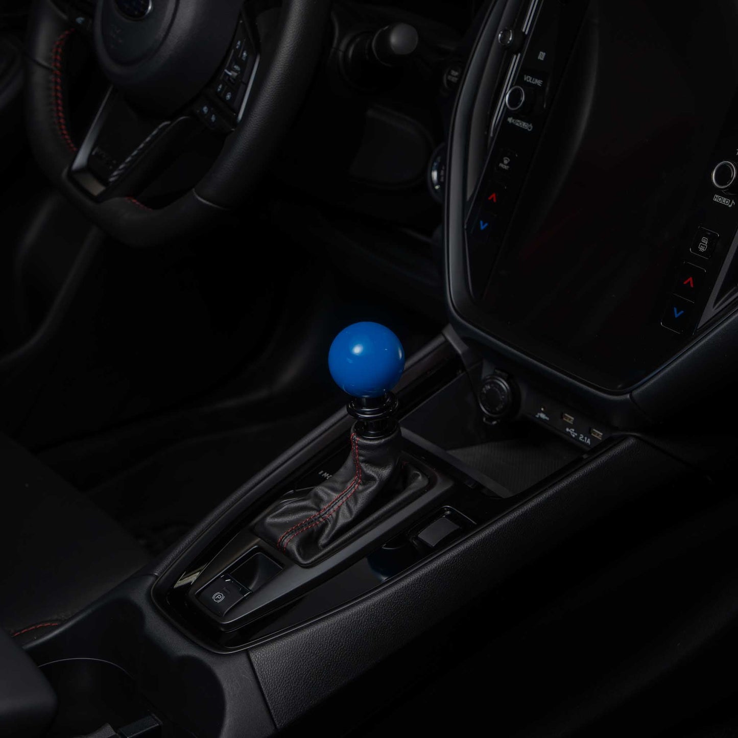 Billetworkz Automatic Shifter - Hyper Blue - Fits Subaru CVT: WRX (2022+), Crosstrek (2024), Forester (2025+), Impreza (2024), Legacy/Outback (2015+)