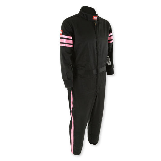 RaceQuip Pink Trim SFI-1 JR. Suit - Kids XXS